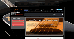 Desktop Screenshot of guitar-learning.com